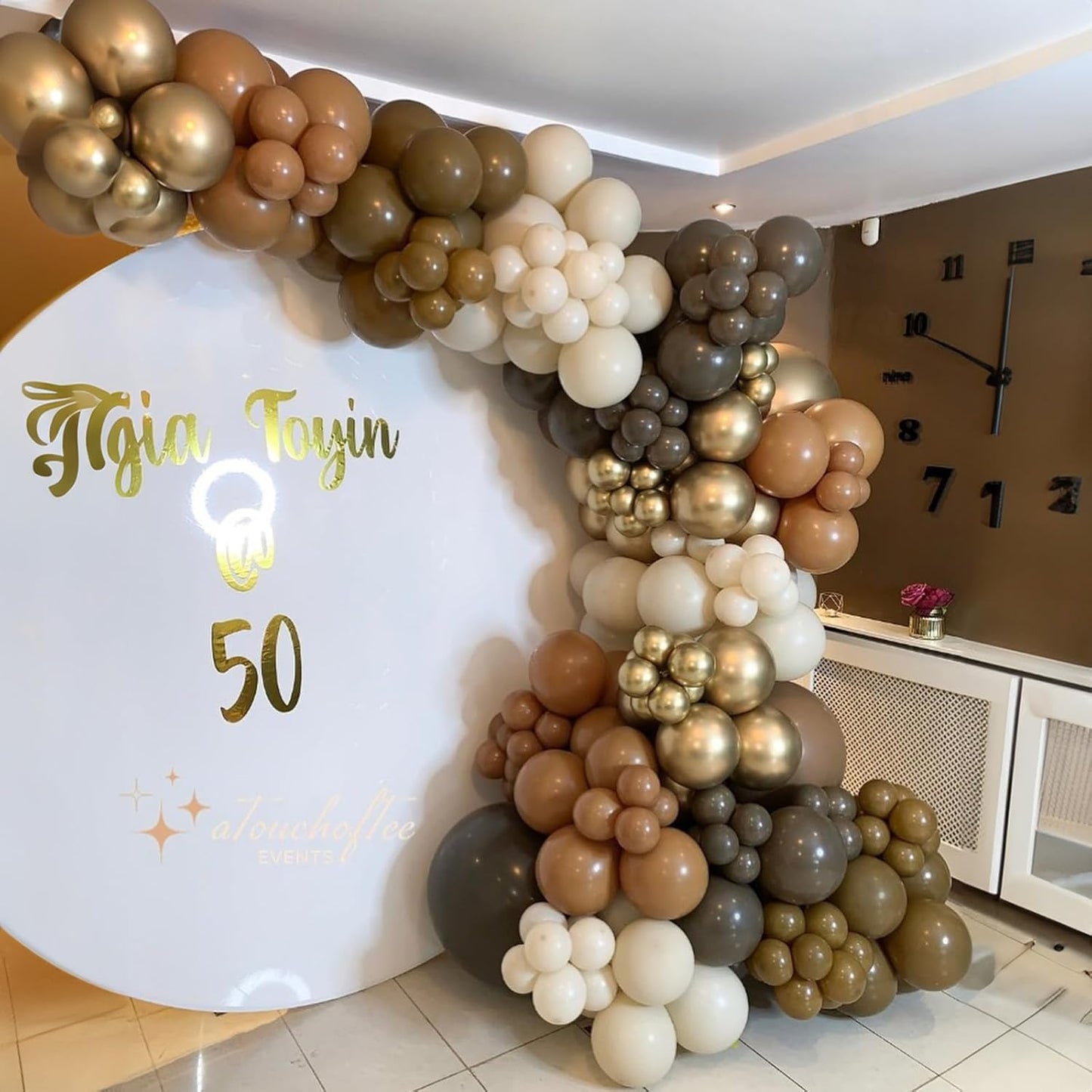 Brown Balloons 12 Inch, 50 Pcs Light Brown Balloon Coffee Chocolate Brown Latex Balloons Matte Tan Caramel Mocha Helium Balloons for Birthday Wedding Boho Bear Baby Shower Party Decorations