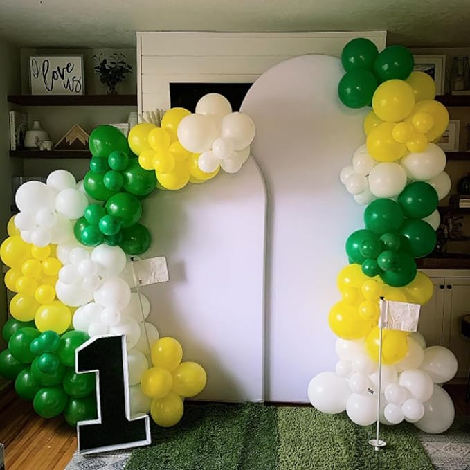 Green Balloons 12 inch, Green Latex Balloons 50pcs Party Balloons for Birthday Christmas Baby Shower Jungle Football Tropical Safari Party Decorations