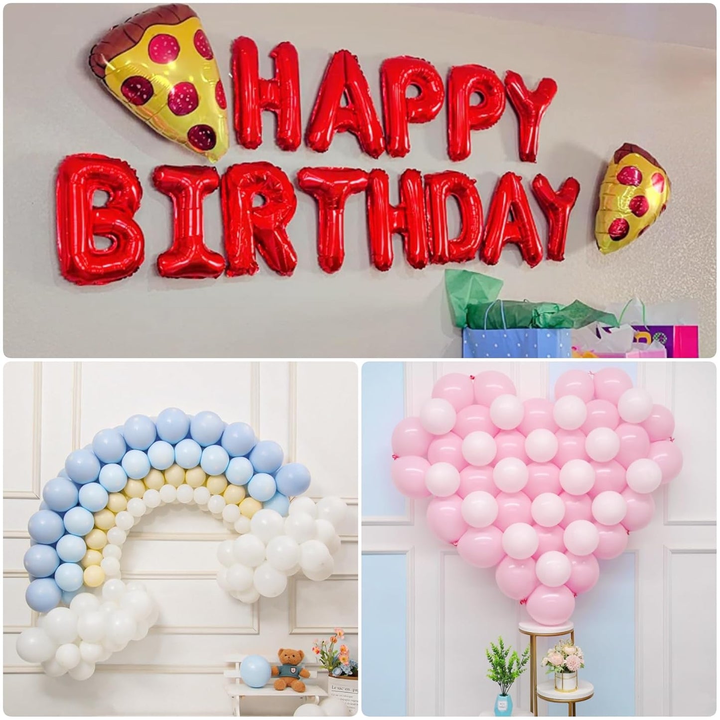 1200PCS Clear Glue Points Double Sided Adhesive Removable Glue Tape for Balloons Birthday Wedding Decoration Photo Craft Sticky Dots
