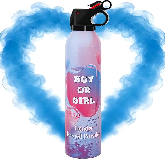 1 Pack Blue Gender Reveal Smoke Bomb for Baby Boy, Color Powder or Dust for Gender Announcement Idea, Baby Shower Decoration, Supply, Party, Photo Shoot