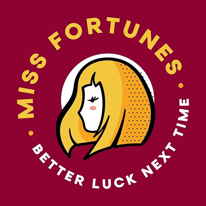 Miss Fortunes, Funny Fortune Cookies, The Lunar Dozen, Give Them The Gift of Laughter and Red Food Dye, Chinese New Year, Written by Professional Comedy Writers, Safe For All Ages (Bag of 12 Cookies)