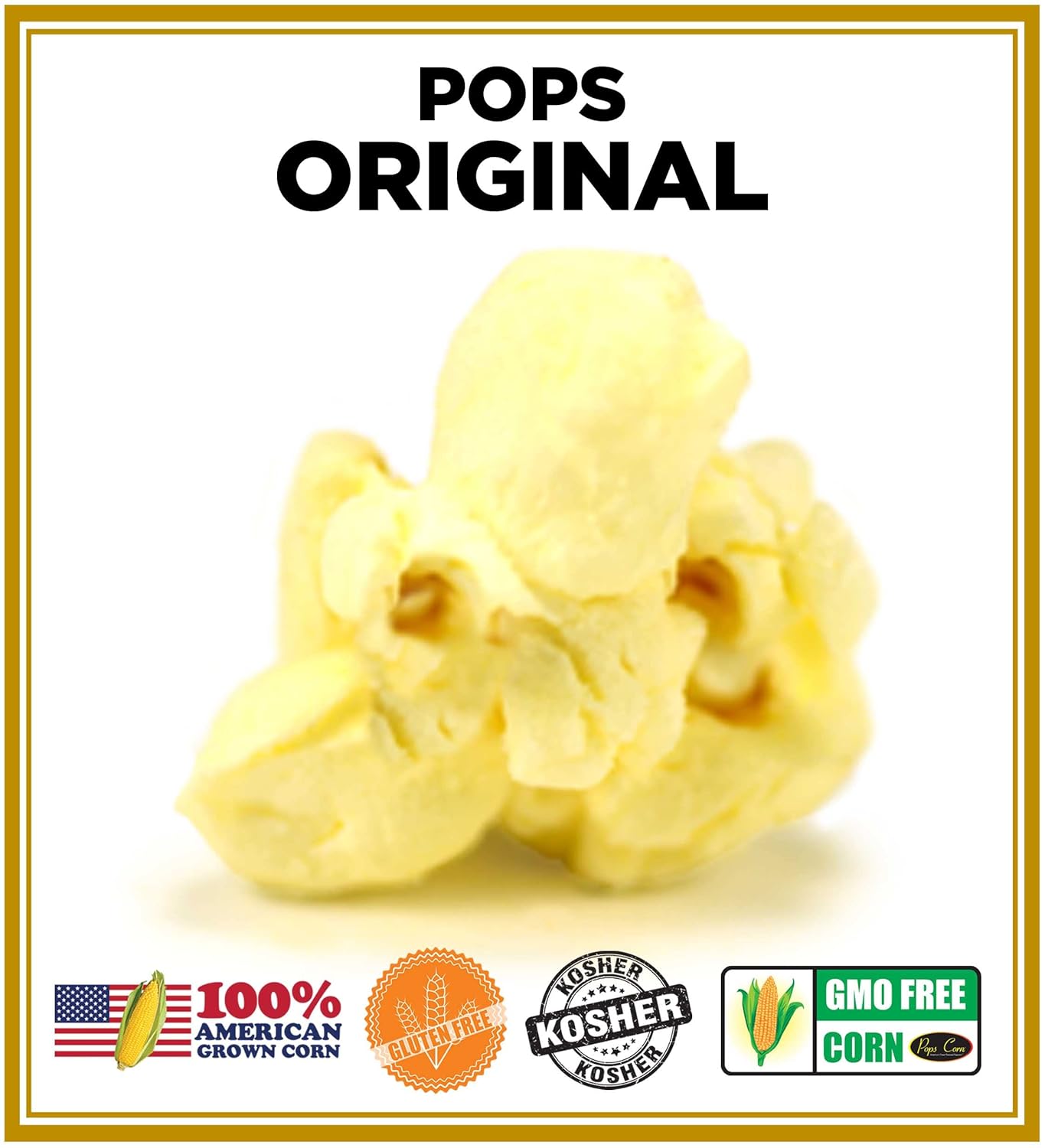 Fresh Gourmet Popcorn Bulk Bag – 5.6 lbs (90 oz / 300 Cups) Movie Theater Style Butter Flavor, XL Party & Event Popcorn for Buffets, Bars, and Favors