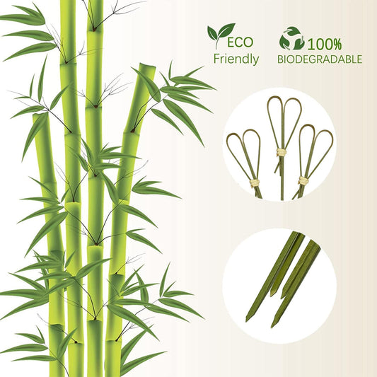 100 Pieces Bamboo Cocktail Picks, Heart Shaped Bamboo Sticks, Skewers for Appetizers, Charcuterie Accessories, Toothpicks for Appetizers Picks, 4.7 Inch Cocktail Toothpicks - Cyan