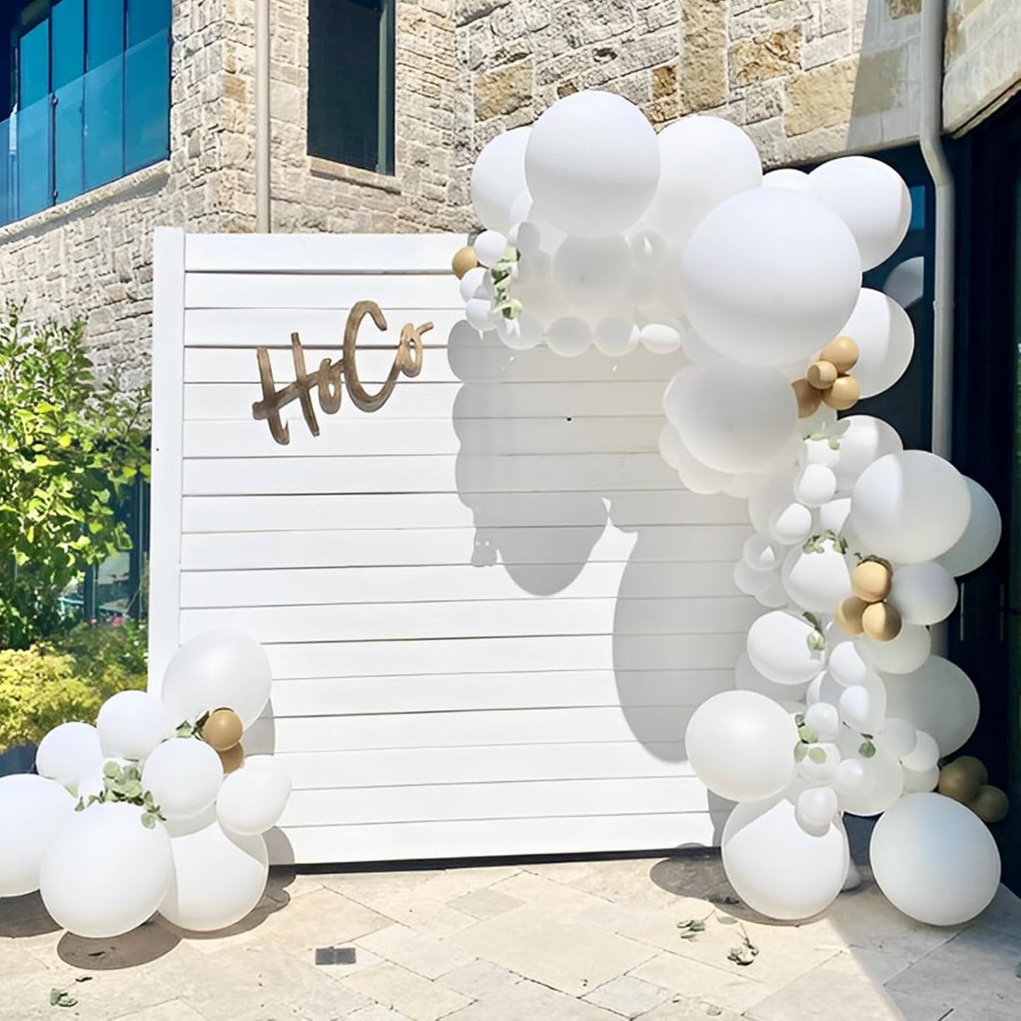 White Balloons, 66pack 12inch White Pearl Latex Party Balloons for Wedding, Birthday, Graduation, Bridal Shower, Baby Shower, Bachelorette and Engagement Decorations