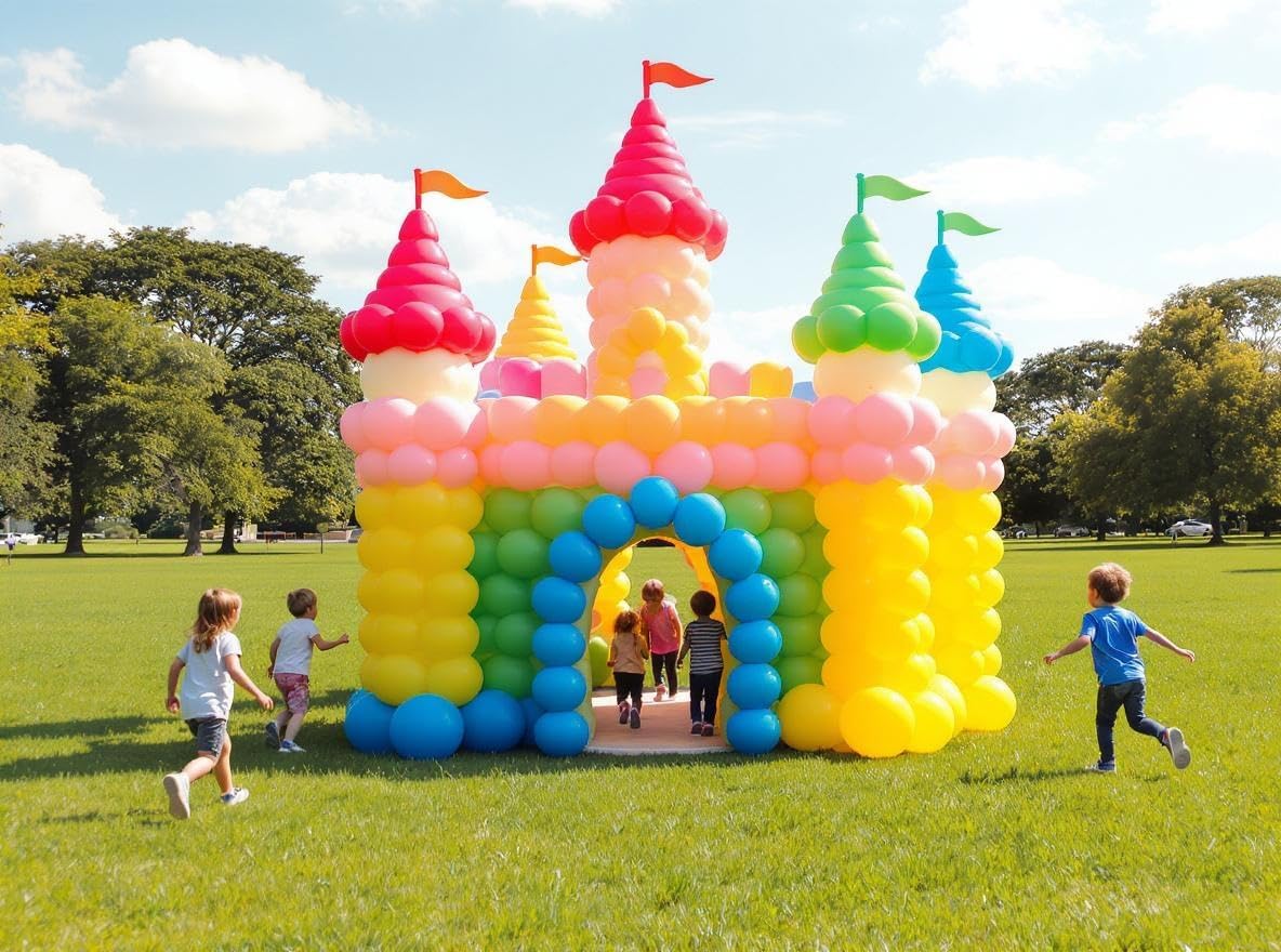50 Pack 12 Inch Mixed Color Latex Balloons for Party Decorations, Thick Eco‑Friendly Balloons for Birthday, Wedding, Baby Shower, Graduation, Holiday, Arch & Garland, Air or Helium