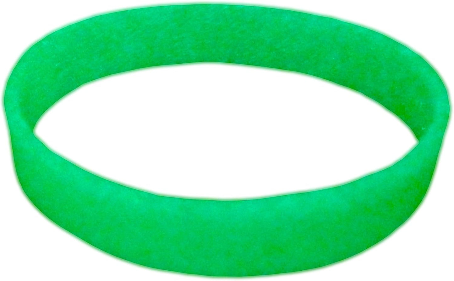 TheAwristocrat 1 Dozen (12) Multi-Pack Blank Rubber Wristbands Silicone Bracelets - Select from a Variety of Colors