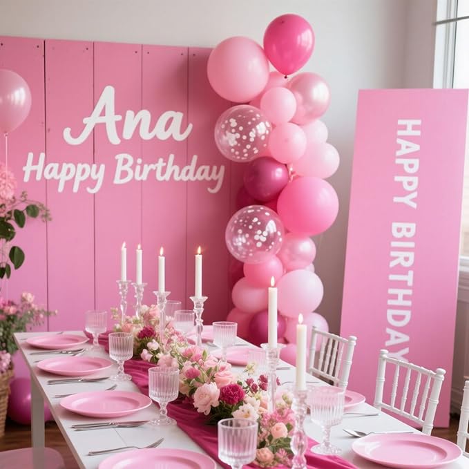 18 inch Big Light Pink Balloons - 30Pcs Globos Rosa Pastel Pink Latex Ballons Large Princess Baloons Party Decorations for Birthday Wedding Bridal Shower Bachelorette Gender Reveal Halloween Summer