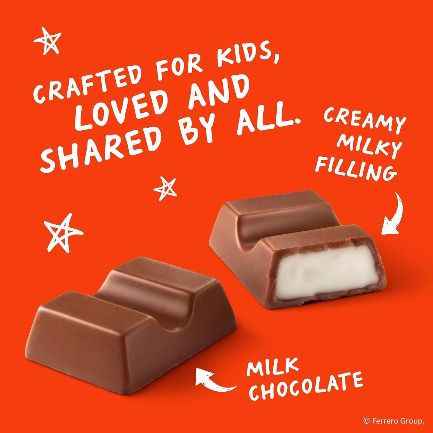 Kinder Chocolate Mini, 29.2 oz Bulk Pack, Up to 138 Minis, Milk Chocolate Bar with Creamy Milky Filling, Individually Wrapped Candy
