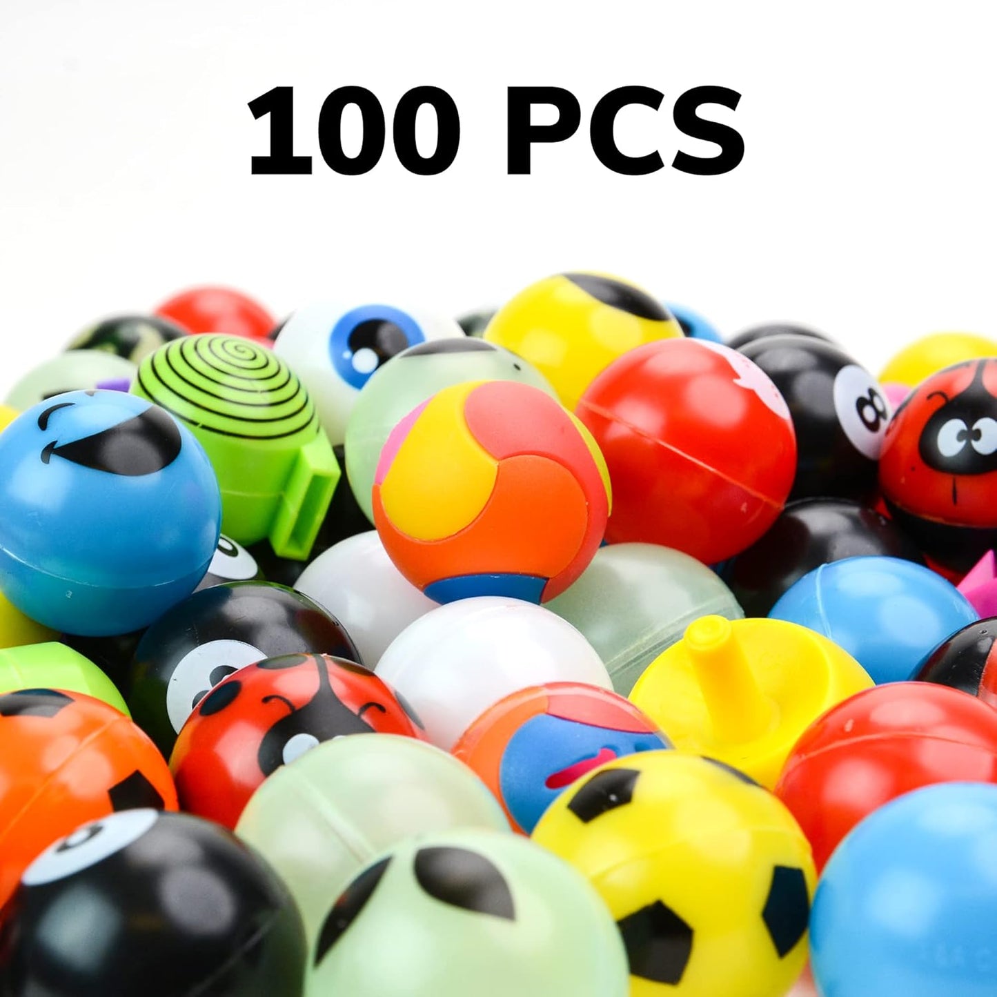 Bulk Mini Toys - 100 Pcs Prizes for Kids - Party Favors - Birthday Gifts - Pinata Stuffers - Goody Bag Fillers - Easter Egg Fillers - Vending Machine Items - 1.38 Inch