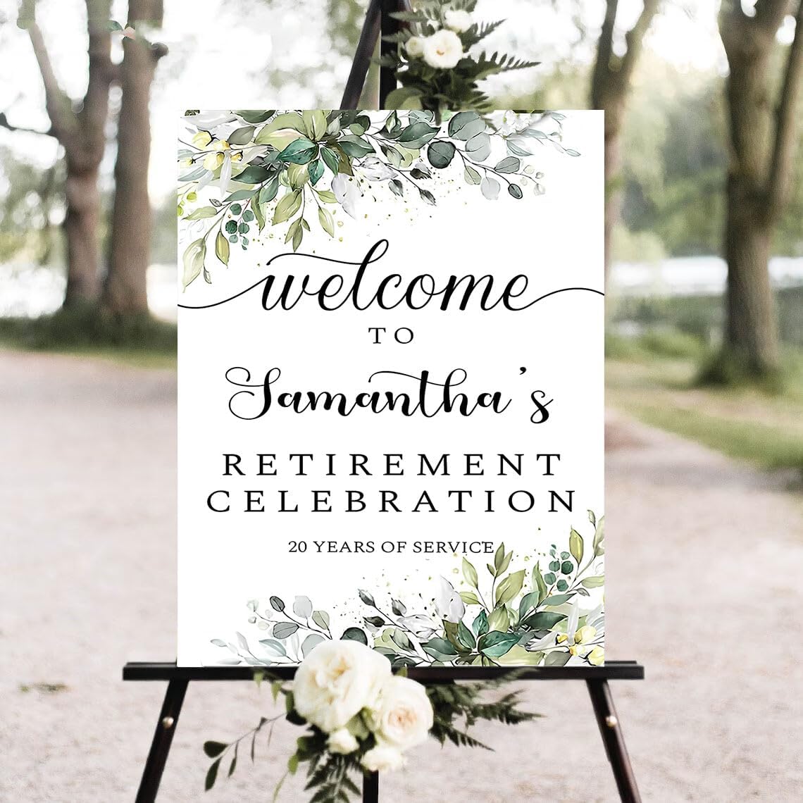 Personalized Retirement Yard Sign, Retirement Celebration Welcome Sign, Retirement Party Sign, Retirement Decorations, Retirement Outdoor Sign, Retirement Home Decor, Retirement Celebration Sign #13