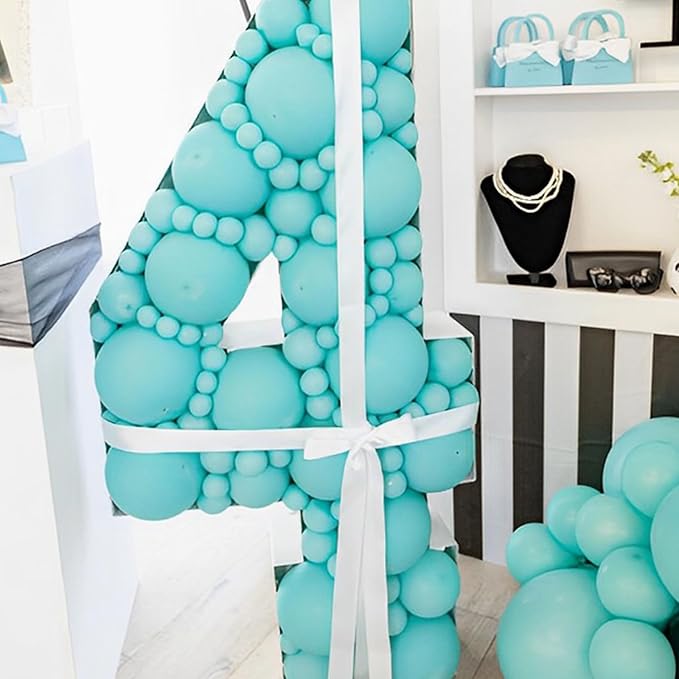 110pcs Teal Balloons 12inch Turquoise Latex Party Balloons for Graduation, Wedding, Birthday, Bridal Shower, Baby Shower, Anniversary Party Decorations