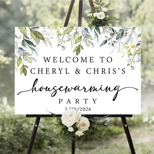 Personalized Housewarming Welcome Sign, Welcome To Party, Party Sign, Decor #20