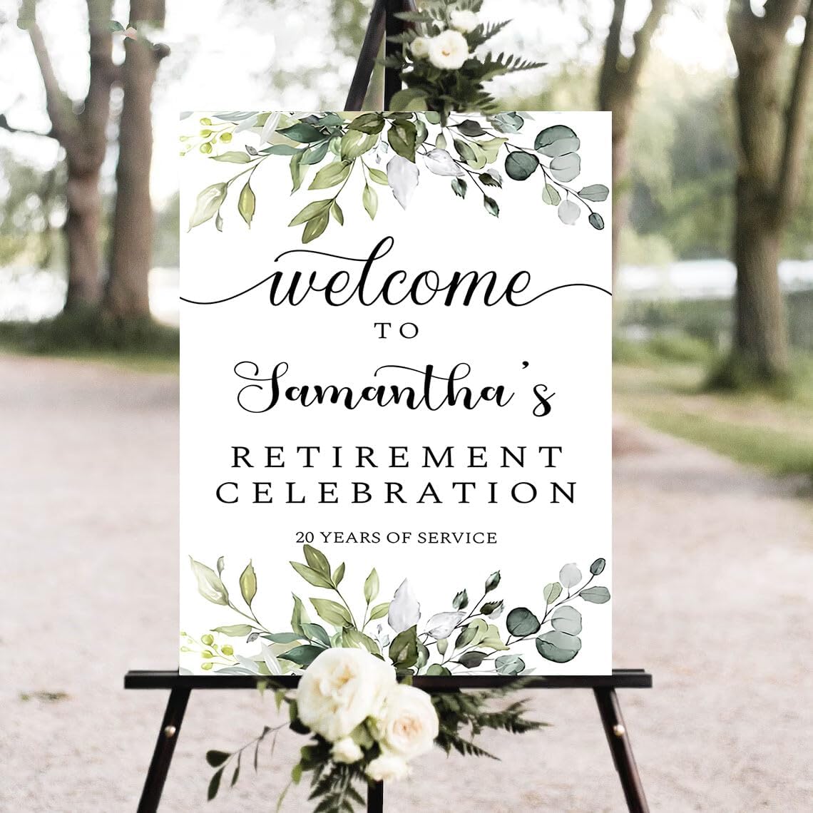 Personalized Retirement Yard Sign, Retirement Celebration Welcome Sign, Retirement Party Sign, Retirement Decorations, Retirement Outdoor Sign, Retirement Home Decor, Retirement Celebration Sign #16
