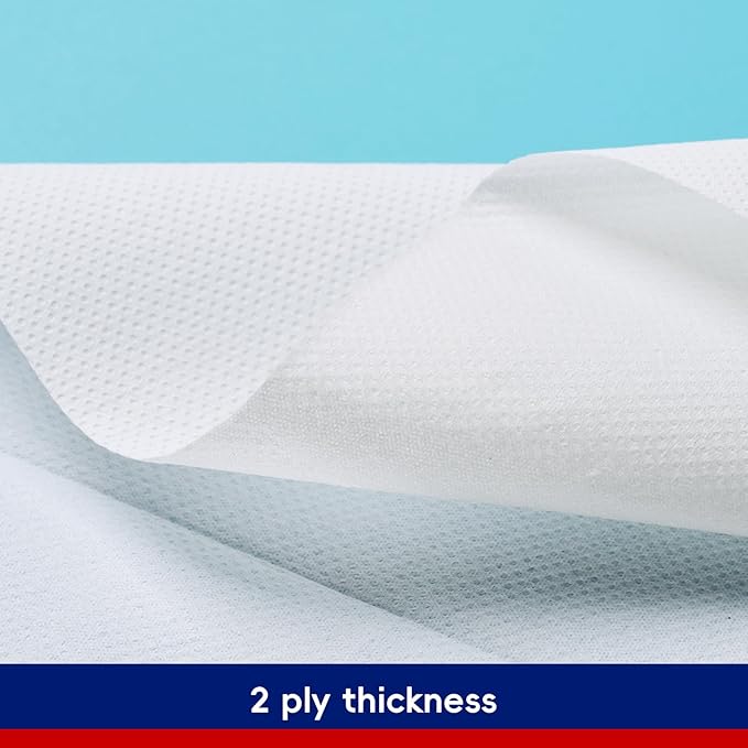 600 Pack Paper Dinner Napkins, Absorbent Paper Napkins, Premium Quality Guest Towels, 2-Ply Disposable Hand Towels for Kitchen, Events, Parties or Events (Silver)