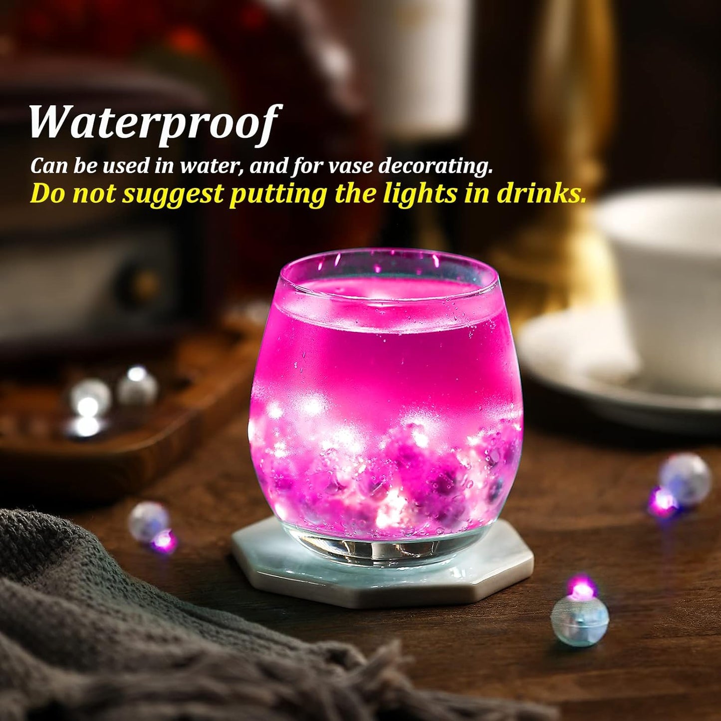 ZGWJ 100PCs Mini Led Lights,Flash Led Balloons Light up Balloons for Party Decorations Neon Party Lights for Paper Lantern Easter Eggs Birthday Party Wedding Halloween Christmas Decoration