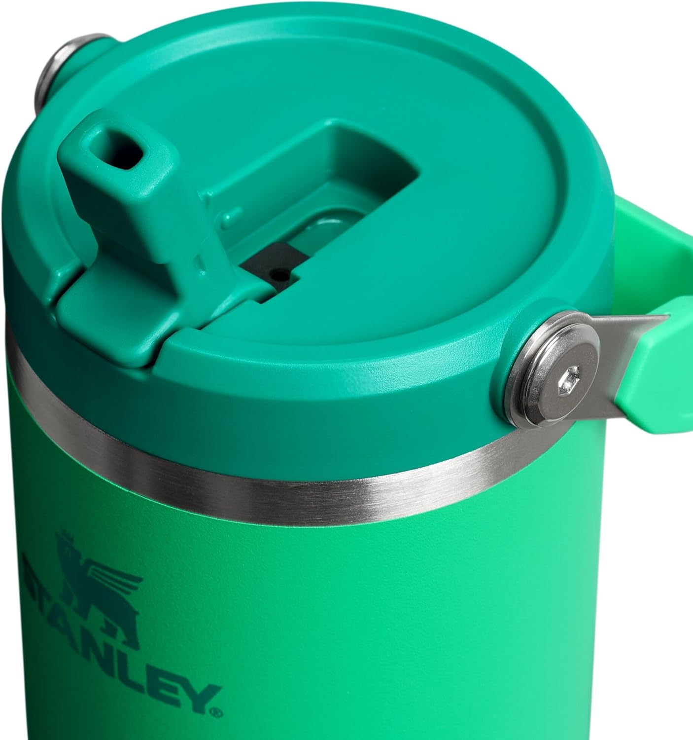 Stanley IceFlow 2.0 Flip Straw Tumbler with Handle 30 oz | Twist On Lid and Flip Up Straw | Leak Resistant Water Bottle | Insulated Stainless Steel | BPA-Free | Meadow