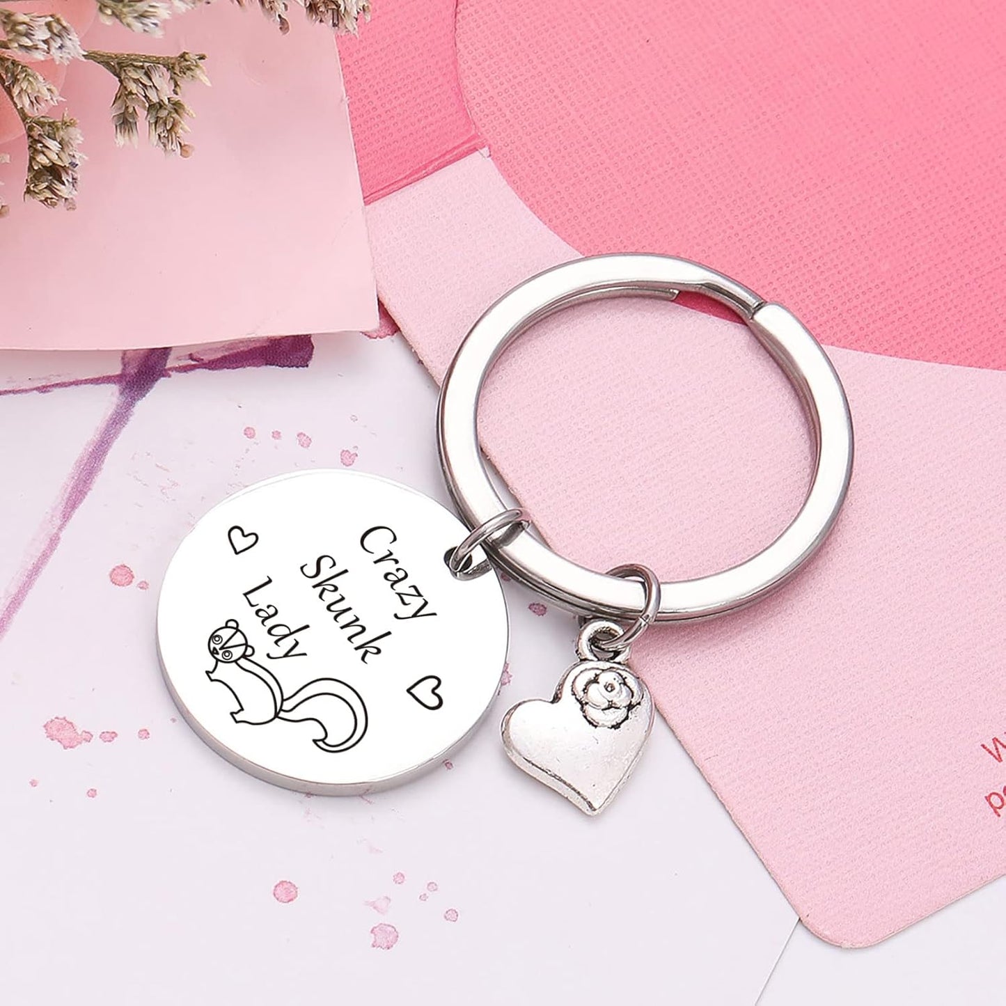 NOTHERS RSZOTW Skunk Lover Jewelry Skunk Girl Jewelry Crazy Skunk Wife Jewelry Crazy Skunk Lady Jewelry Best Friends Gift
