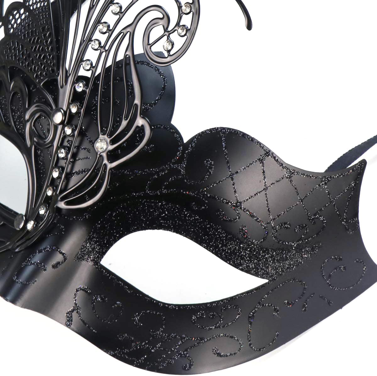 Mysterious Venetian Butterfly Lady Masquerade Halloween Party Mask Evening Prom Ball Mask Bar Costumes Accessory
