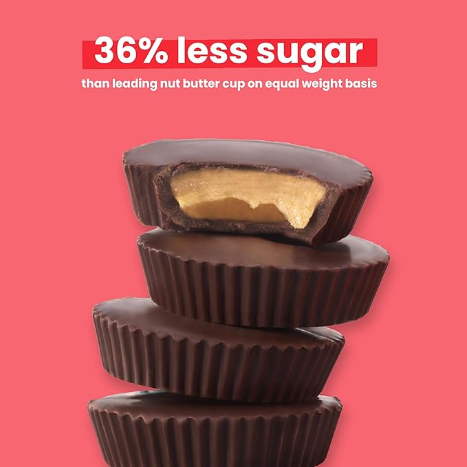 UNREAL Cups Variety Pack | Value Size Bags | Less Sugar, Fair Trade, Non-GMO | No Corn Syrup, Sugar Alcohols, Soy