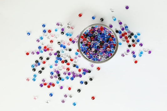ZKC 4.5mm 10000PCS Crystal Acrylic Diamond Vase Fillers Beads for Wedding Centerpiece Table Scatter Shower Party Vase Beads Decorations(Mix)