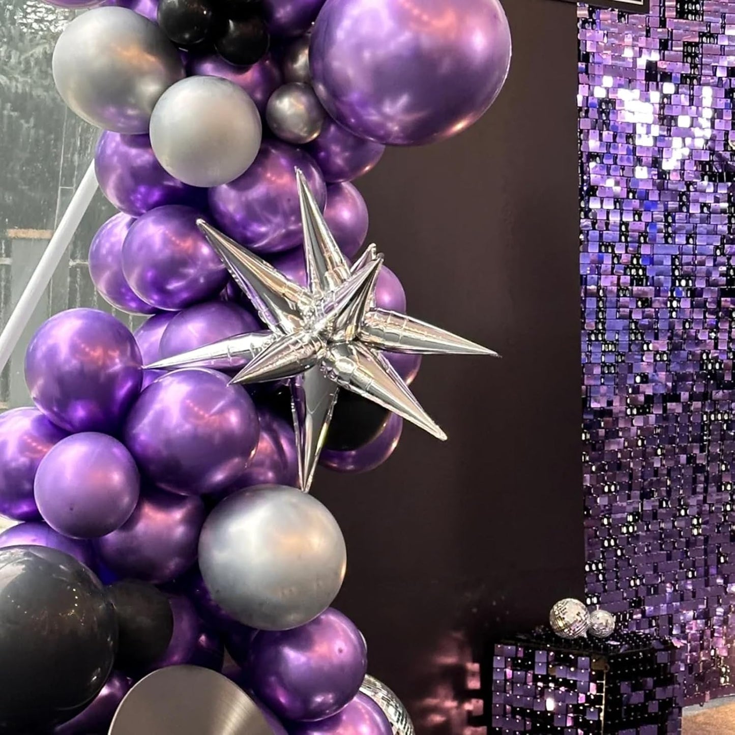 Metallic Purple Balloons, 66pack 12inch Chrome Purple Latex Party Balloons for Birthday Baby Shower Graduation Wedding Valentine's Day Gender Reveal Anniversary Party Decorations
