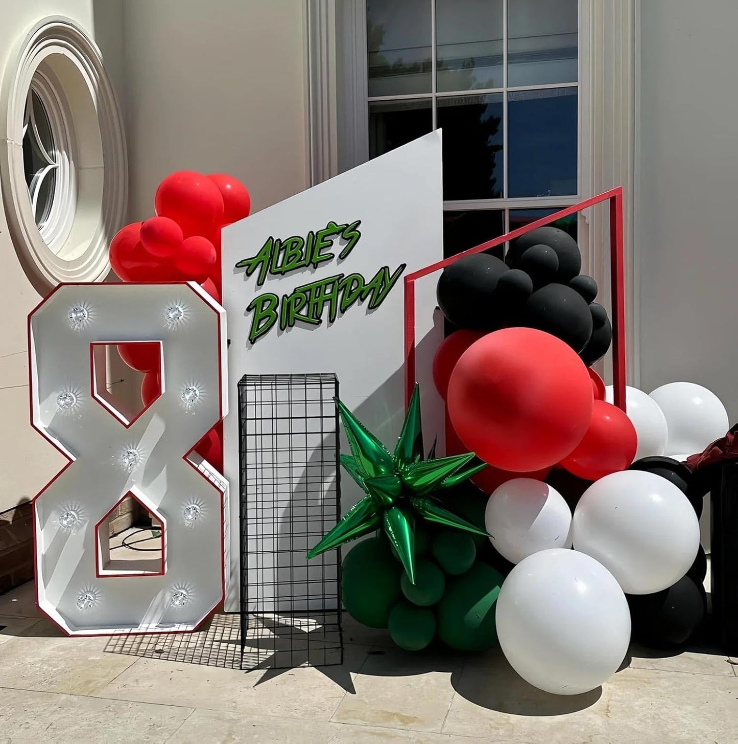 KALOR 18 Inch Red Balloons, 10 Pcs Matte Latex Balloons Big Round Balloons for Wedding, Baby Shower, Birthday Party and Event Decoration