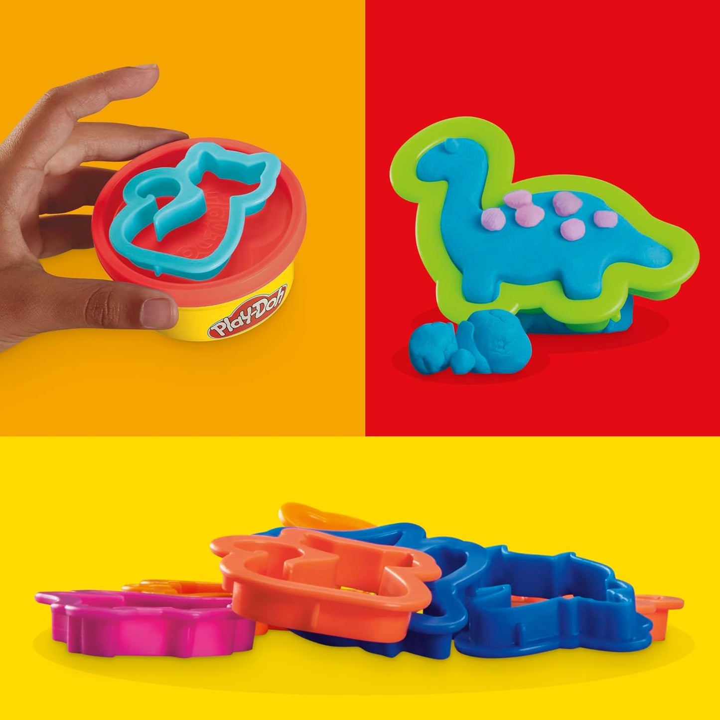 Play-Doh Party Favor Pack, Bulk 24 Pack of Modeling Compound with Cutters, Classroom Supplies for Arts & Crafts, Back to School Gifts & Prize Toys for Kids, Ages 3+ (Amazon Exclusive)