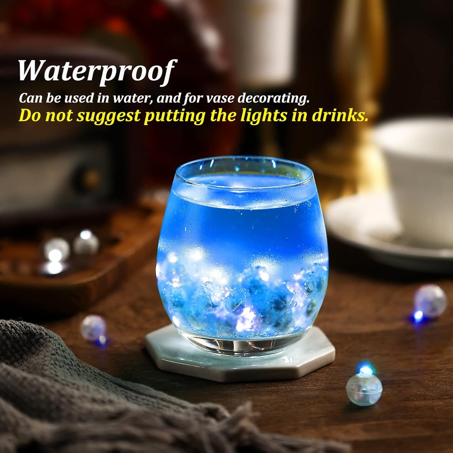 ZGWJ 100PCs Mini Led Lights for Paper Lantern, Led Balloons Light up Balloons for Neon Party Lights Easter Eggs Christmas Halloween Birthday Party Wedding Decoration