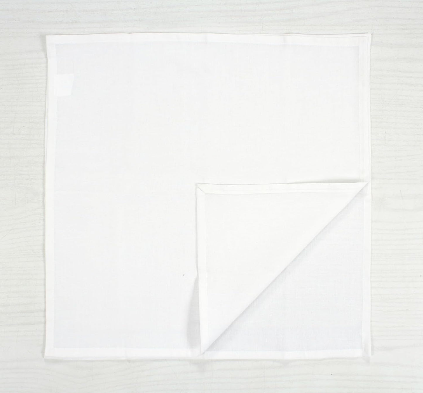 ANA Cloth Napkins Set of 6 (17.5x17.5) inch 100% Cotton Dinner Napkin Washable Hotel Quality Reusable Kitchen & Table Linen for Fall Thanksgiving Family Dinners Weddings & Everyday Use - White