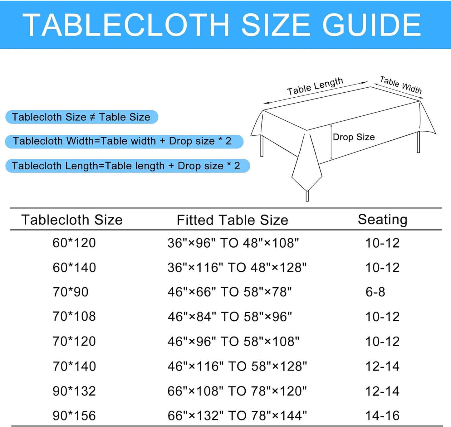 Hiasan Faux Linen Rectangle Tablecloth - Wrinkle and Stain Resistant Washable Table Cloth for Kitchen Dining Room Holiday Table Cover for Dinner, Beige, 60 x 140 Inch