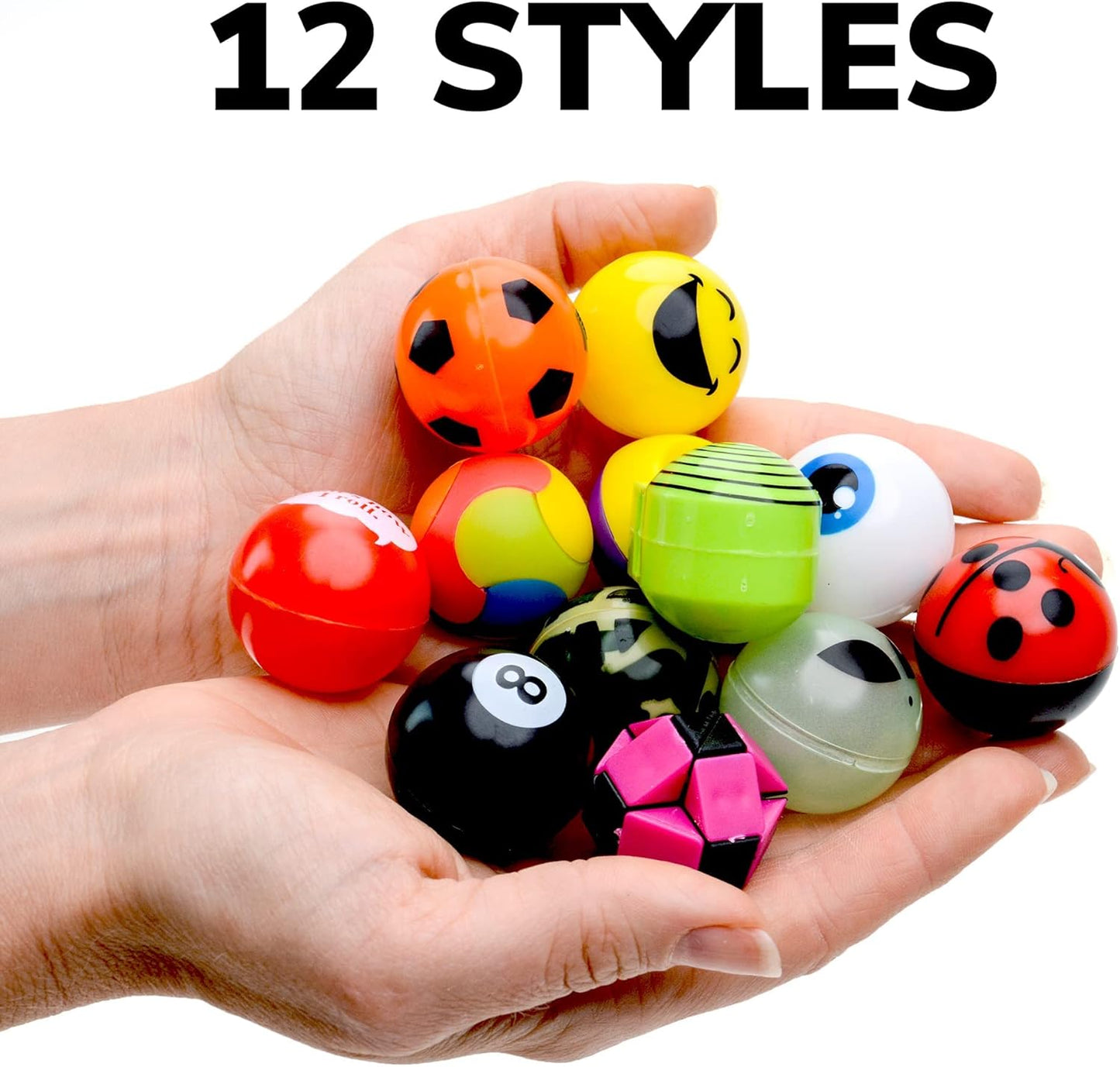 Bulk Toys - 1.38 Inch Mini Toys - 30 Pcs Prizes for Kids - Party Favors for Kids - Birthday Favors Tiny Kid Gifts - Pinata Stuffers Goody Bag Stuffers Easter Egg Fillers - Vending Machine Toys