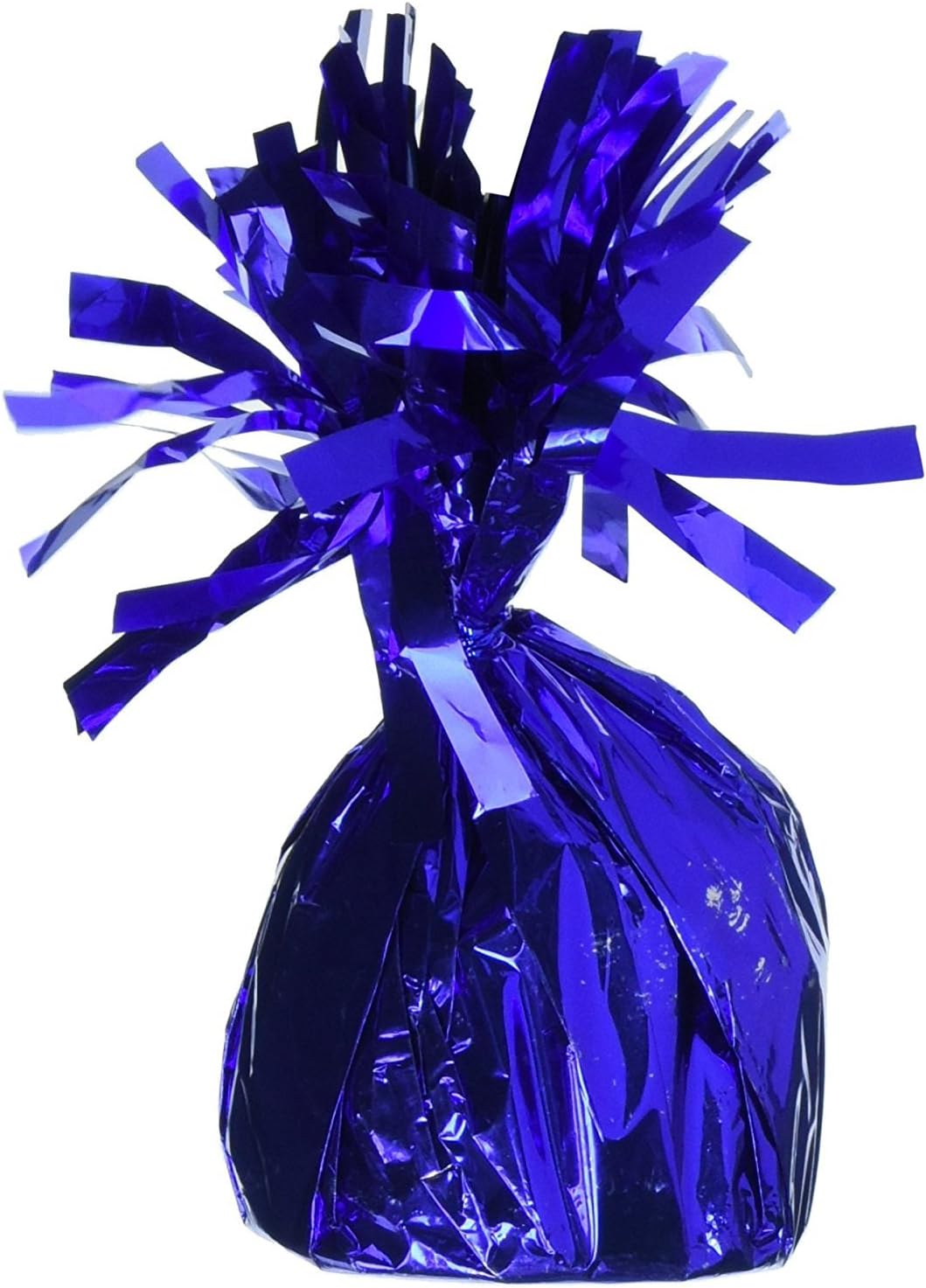 Royal Blue Foil Balloon Weight (4.5" x 2.25") 1 Count, Adorable Party Essential For Parties & Events