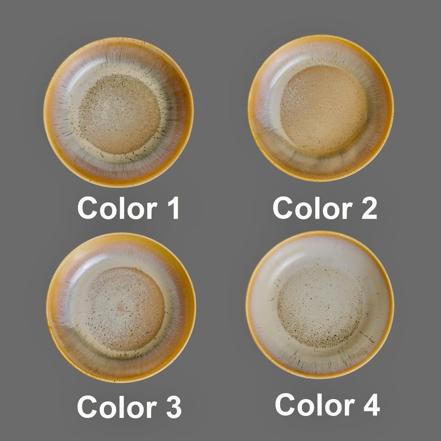 30oz Ceramic bowls set of 4-8" serving bowls for Kitchen,Pasta,Salad-Dishwasher & Microwave Safe Perfect for Housewarming, Thanksgiving, Christmas-Reactive Glaze Cappuccino