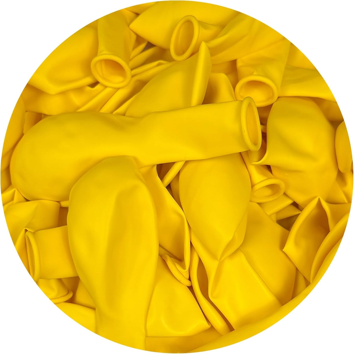 Yellow Balloons 50 Pack, 12 Inch Yellow Latex Balloons For Birthdays, Weddings, Baby Showers, Holidays