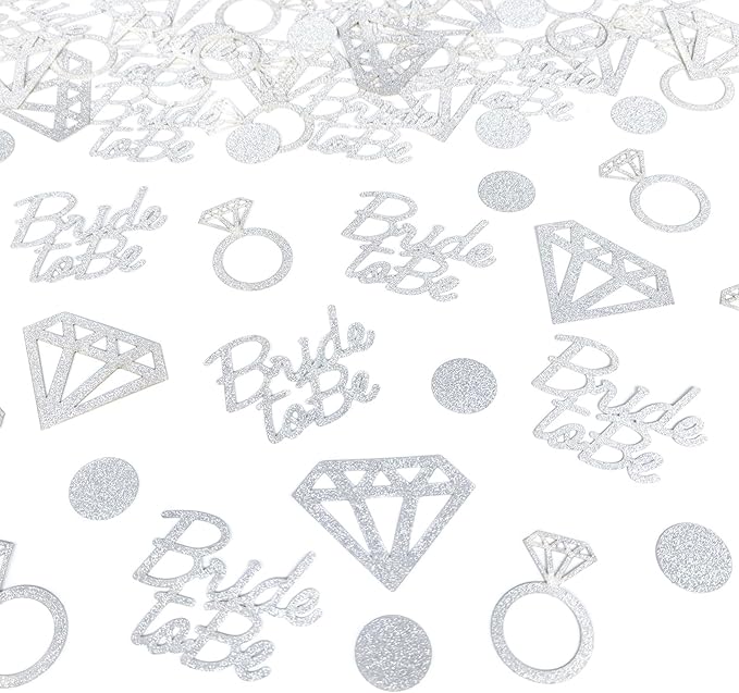Wedding Ceremony Throwing Confetti Decorations - Glitter Rose Gold Wedding Table Confetti, Bridal Bachelor Shower, Engagement Party Decorations