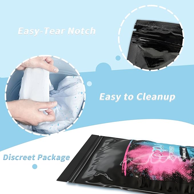 1 Pack Black-out Gender Reveal Powder- 1 lb Blue Powder – Perfect for Baby Gender Reveal, Car Burnout, Color Toss, Photoshoots, Helicopters