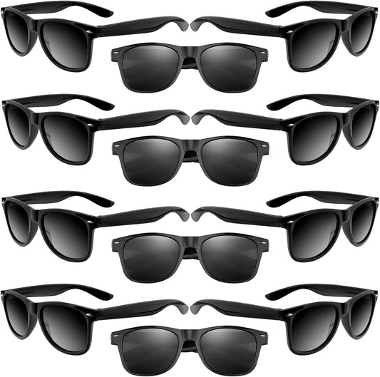 ASTARON 12 Pack Party Sunglasses Bulk Neon Party Favors for Beach Wedding Party Pool Party Supplies
