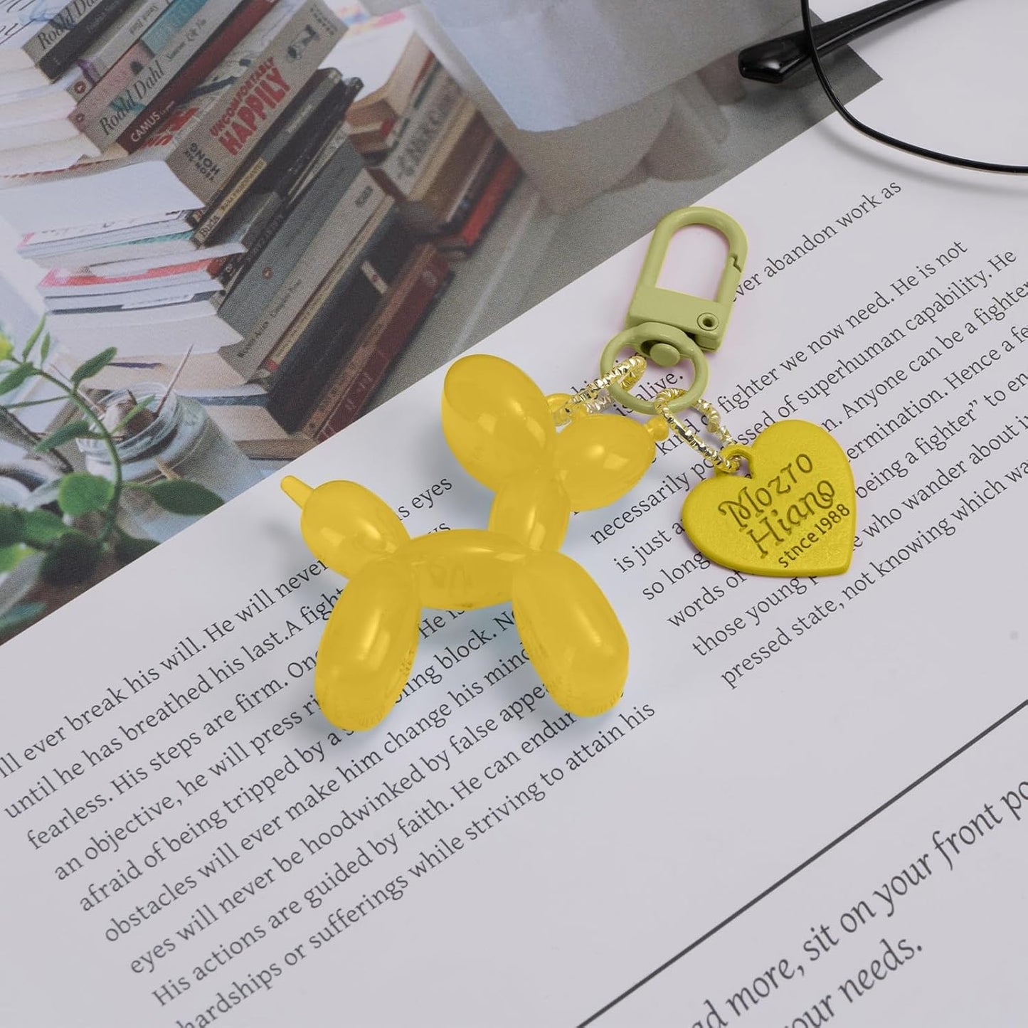 Balloon Dog Keychain Cute Bag Charm Handbag Purse Key Accessories