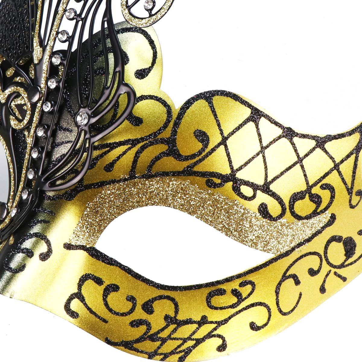 Mysterious Venetian Butterfly Lady Masquerade Halloween Party Mask Evening Prom Ball Mask Bar Costumes Accessory