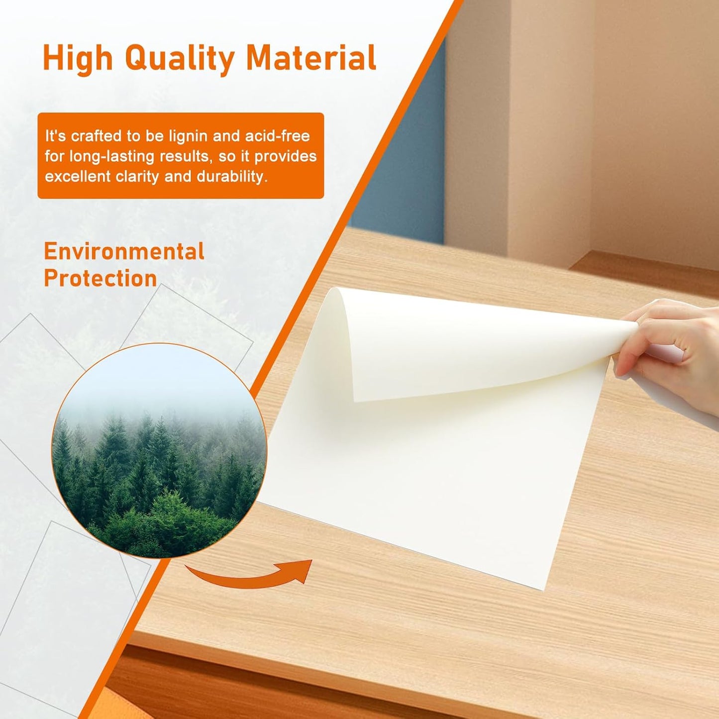 32 Sheets Cream Cardstock 8.5 x 11 Off White Paper, 80lb Thick Ivory Paper Card Stock for DIY Card Making, Wedding Invitations, Thank You Cards, Business Cards, Menus