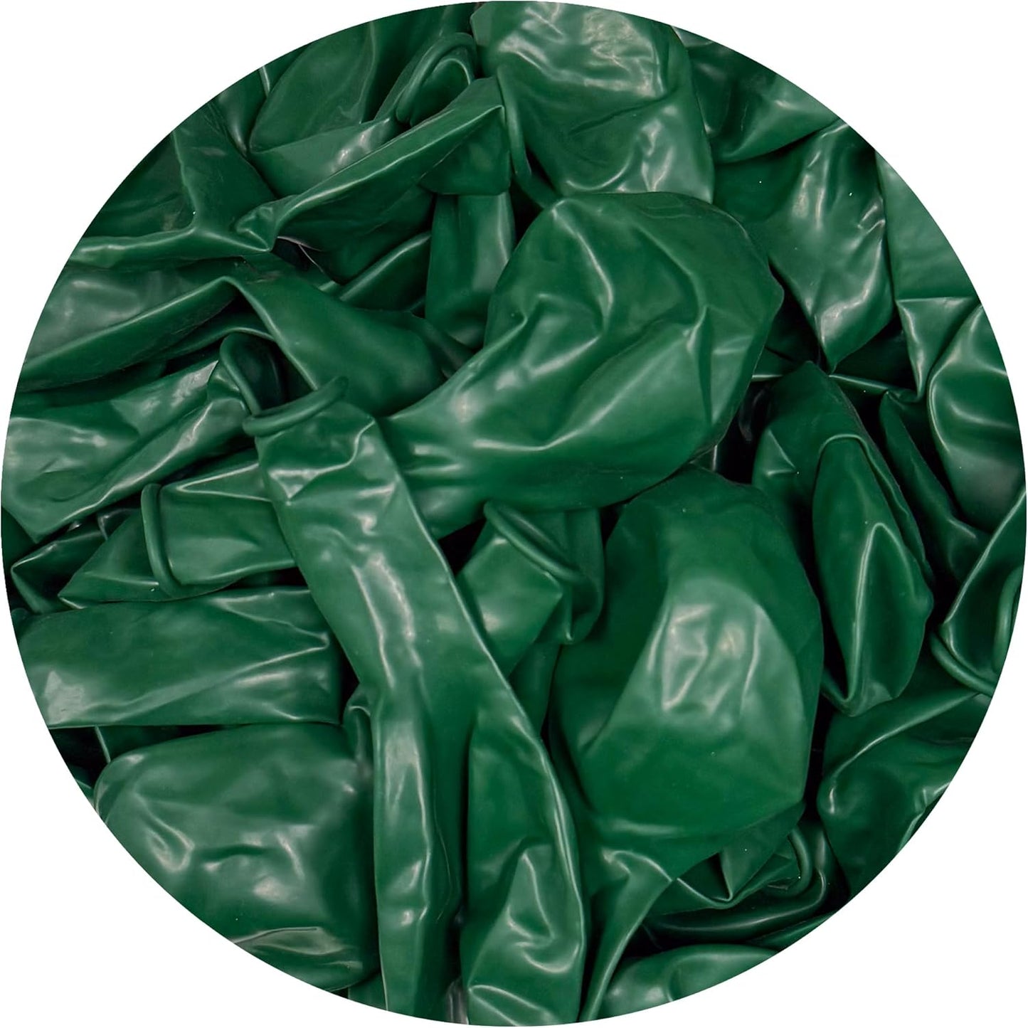Dark Green Balloons 100 Pack, 12 Inch Dark Green Latex Balloons For Birthdays, Weddings, Baby Showers, Holidays