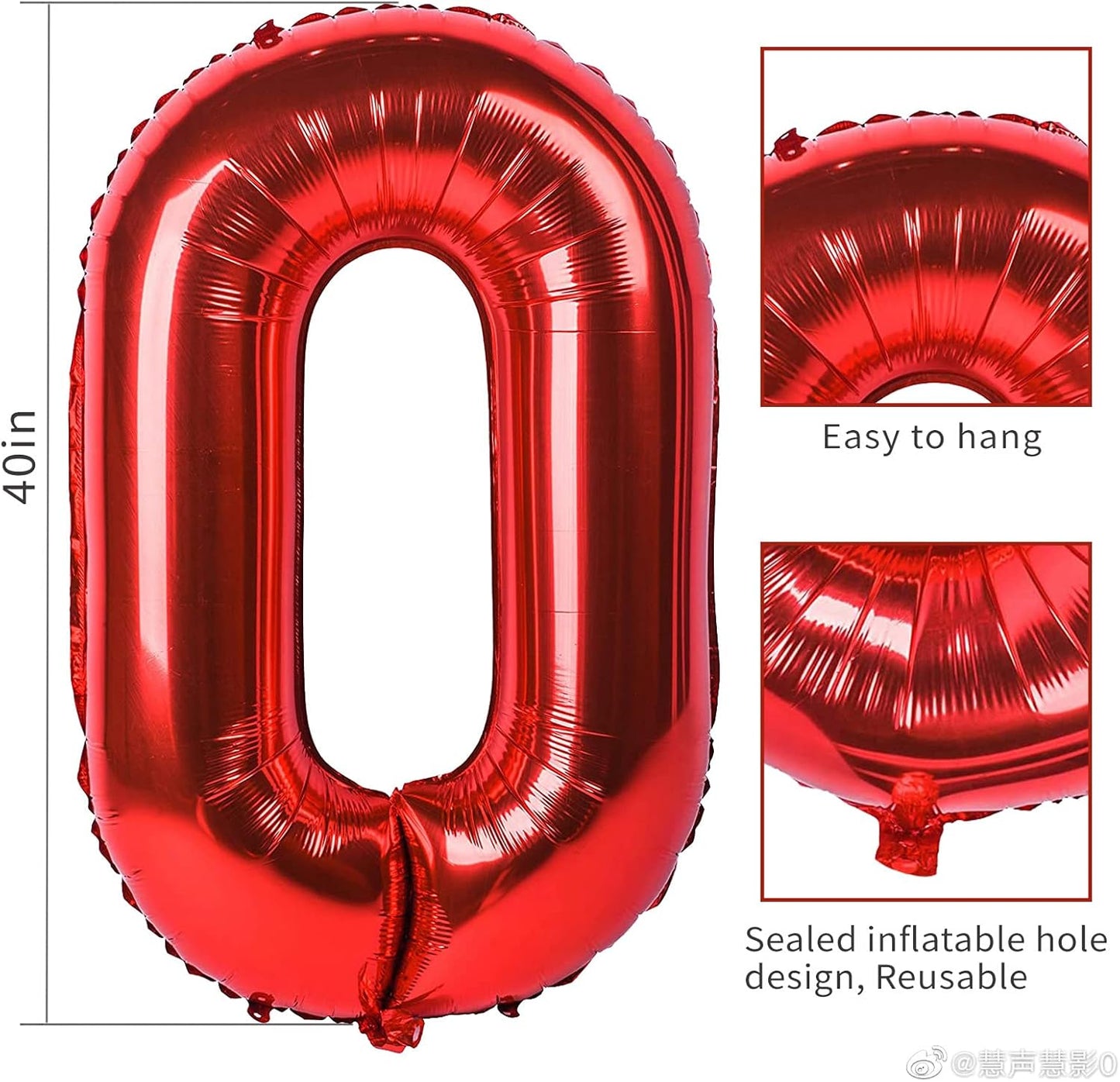 Smlpuame 40 inch Number Balloon 0-9 Green Large Number 15 Balloons,Digital Balloons for Birthday Party Celebration Decorations Supplies, Helium Foil Number Balloons for Wedding Anniversary