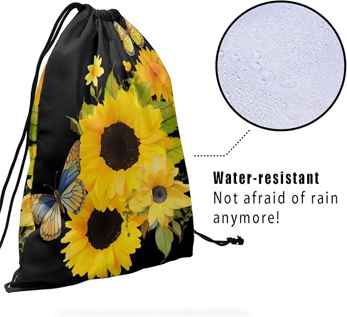 Nerxy Leaf Grip Bags for Gymnastics Tropical Leaves Grip Bag Botanical Drawstring Storage Bags