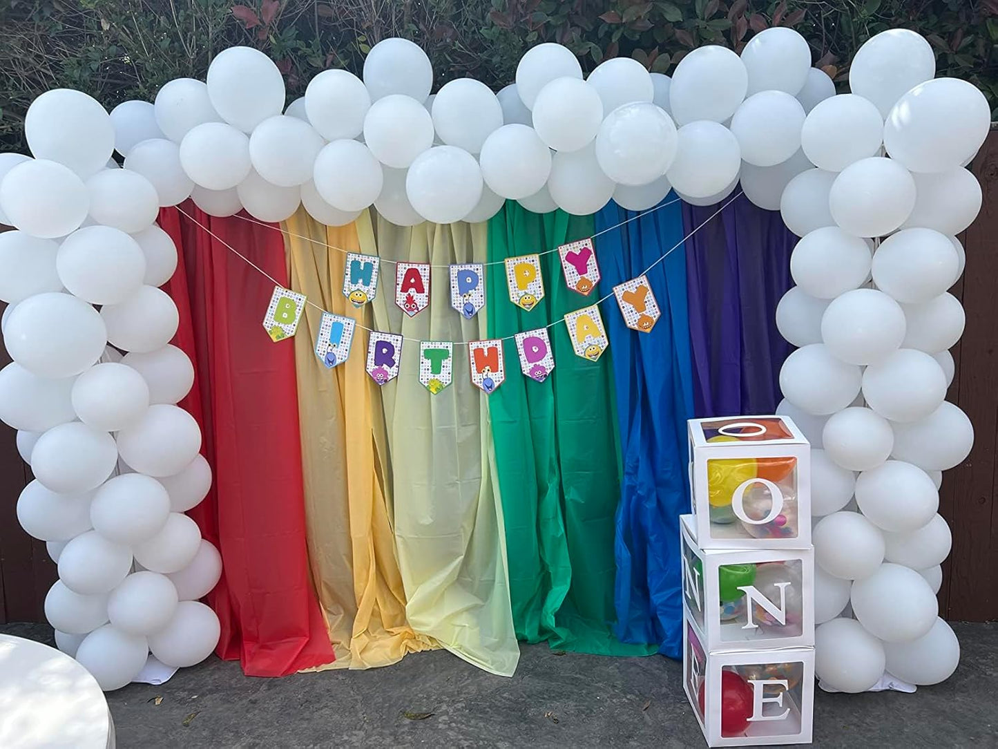 White Balloons,100 Pack 12 Inch Latex Balloons,for Wedding Birthday Party Baby Shower Christmas Party Decorations