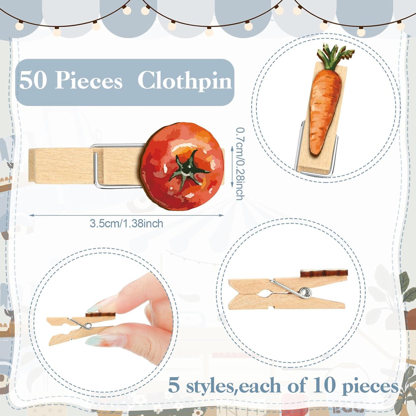 Patelai 321 Pcs Baby Shower Games Supplies, 5 Sets (50 Cards Each) Activities Cards with 20 Pencils 1 Don't Say Baby Sign 50 Clothespin (Locally Grown)