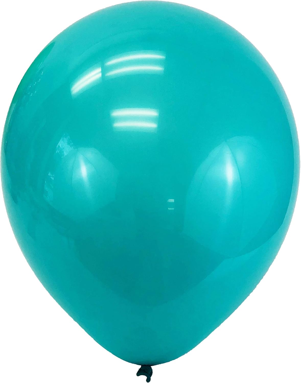 Allgala Latex Balloons for Parties | Helium Grade Bulk Balloon Pack | Ideal for Birthday Party Decorations, Baby Shower, Christmas Party | Colored Balloons for Events | 100ct 12" - Turquoise