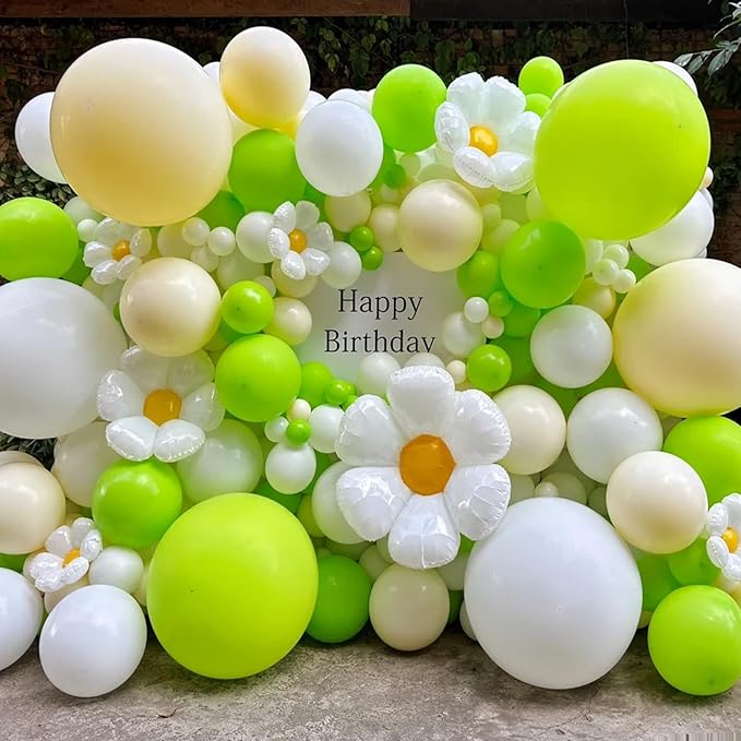 Lime Green Balloons 12 inch, Lime Green Latex Balloon 50pcs Party Balloons for Baby Shower Dinosaur Jungle Halloween Birthday Party Decorations