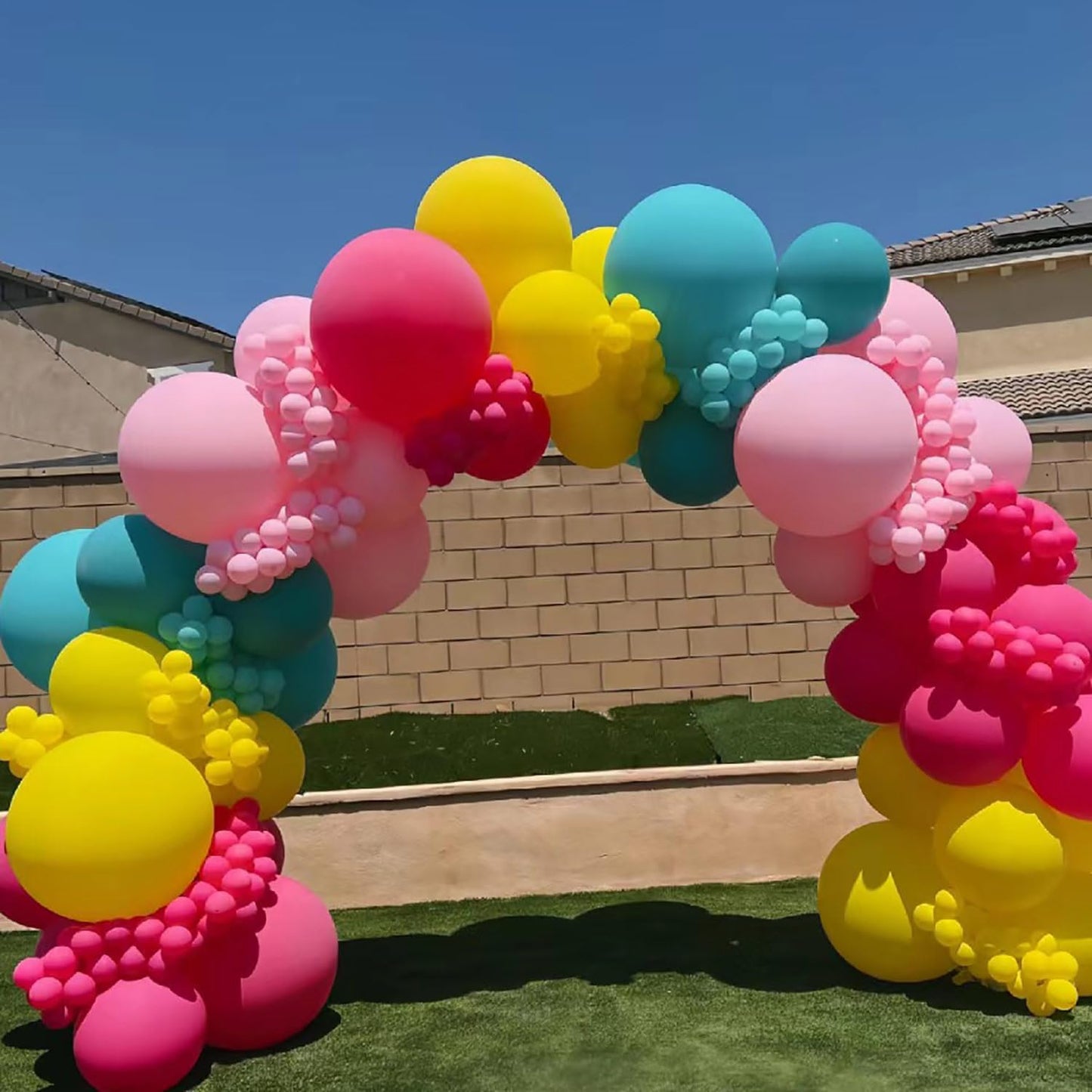 KALOR 18 Inch Pink Balloons, 10 Pcs Matte Latex Balloons Big Round Balloons for Wedding, Baby Shower, Birthday Party and Event Decoration