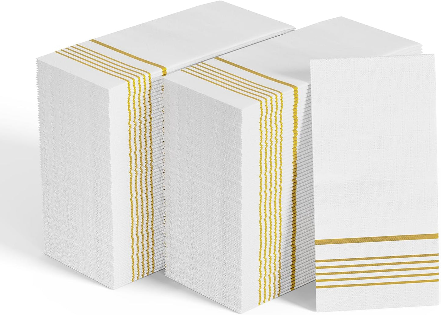 600 Pack Paper Napkins, 3-Ply Guest Towels Disposable Dinner Napkins, Soft and Absorbent Party Napkins for Bathroom,Wedding and Events