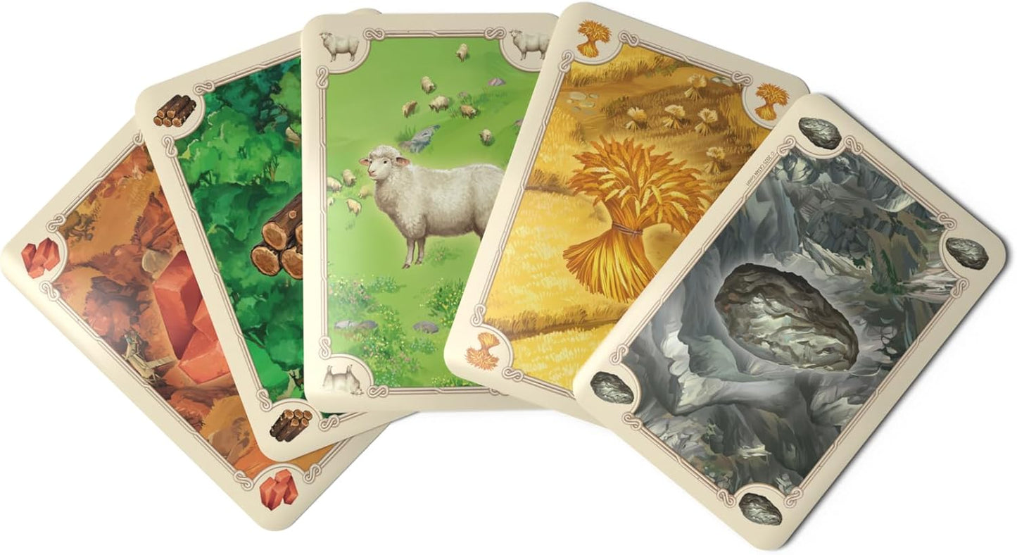 CATAN Board Game (6th Edition) Trade, Build & Settle in The Classic Strategy Game for Family, Kids & Adults, Ages 10+, 3-4 Players, 60-90 Min Playtime